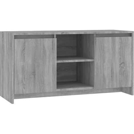Maison Exclusive - TV-Schrank Grau Sonoma 102x37,5x52,5 cm Holzwe