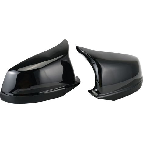 For BMW F10 F11 Side Mirror Cover Gloss Black Cap 5 Series Pre-LCI 2010-13, (1/5)
