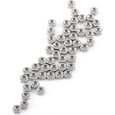 Ensemble de 300 vis, boulons, écrous et rondelles à tête hexagonale creuse M3 en acier inoxydable 304