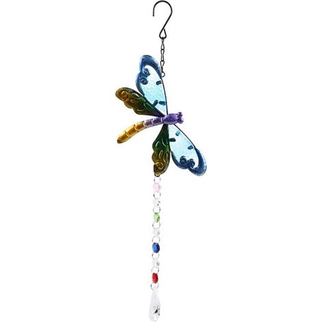 Mobile Aérien - Pendentif Cristal Arc-en-Ciel - Pour Jardin Extérieur ou Intérieur - 1 Pièce (1/5)