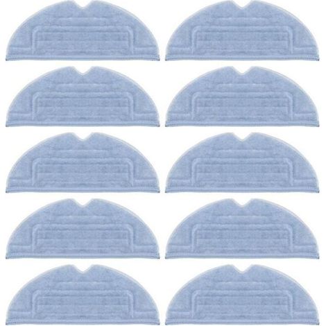 Lot de 10 chiffons de nettoyage pour aspirateur robot Roborock T7s T7s Plus S7 (1/3)