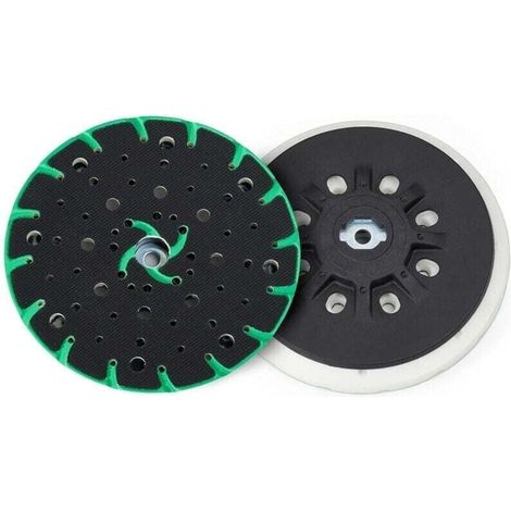 Plateau ponceuse 150 mm avec aspiration de poussière - Filetage de raccordement M8 - remplacement du festool plateau ponceuse, compatible avec le ponceuse excentrique 150mm bosch makita etc (1/4)