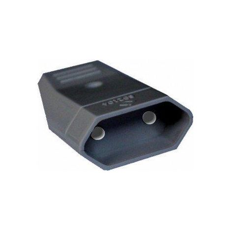 Clavija Red Electrica Hembra 4mm 10/250V Color NEGRA
