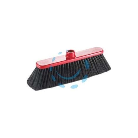 SCOPA DOMESTICA MARY TESTA ROSSA - cm.27,5x5x11h.