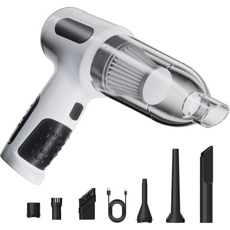 Aspirateur De Voiture Sans Fil Machine De Nettoyage Automobile Aspirateur Portable Pour Véhicules,Pour Propriétaires Maison Lit Canapé Tapis Camion Berline SUV Camping-Car Salon Chambre Bureau (1/5)