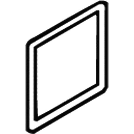 Support de symbole pour les pictogrammes Hewi rouge rubis