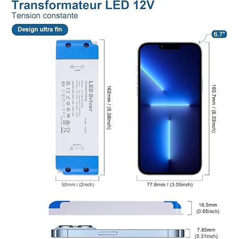 Transformer 220 V 12 V 60 W 5 A Low Voltage Power Supply (1/4)