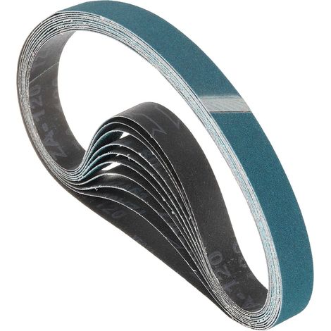1 x 42 Pouces 120 Grain Zircone Abrasif Ceinture Papier De Verre (1/5)