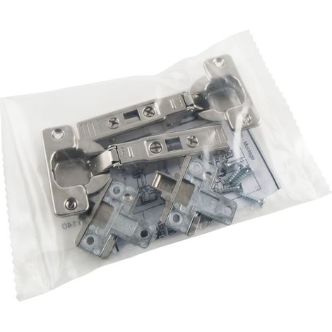BLUM CLIP top Profiltürscharnier Eckanschlag 95° Feder SB-2 Polybeutel (1/2)