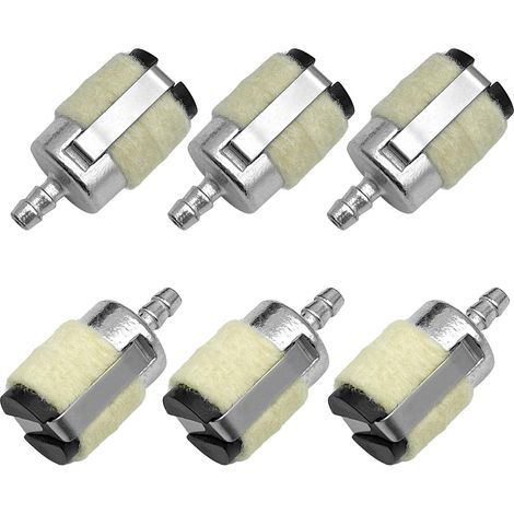 filtros de combustible universales para desbrozadoras Echo y Stihl - Se adaptan a mangueras de 0,2" (5 mm) - Compatibles con Echo 13120507320 y 13120519830 - Pieza de repuesto 125-527 (1/4)