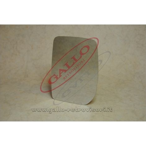 Vetro specchietto esterno lato sx compatibile con ford transit dal 2010 al 2014