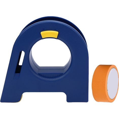 Applicateur de ruban de peintre et ensemble de masquage Orange, outil d'application précis et lisse pour porte fenêtre armoire (1/5)