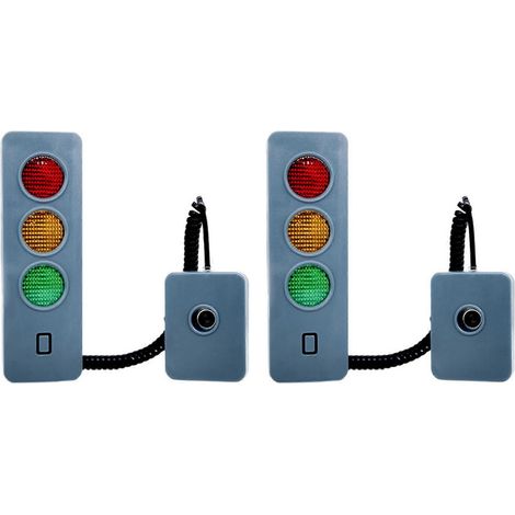 Dispositif de stationnement intelligent pour garage (2X) avec feu de signalisation LED, alarme de stationnement et dispositif anti-collision (1/5)