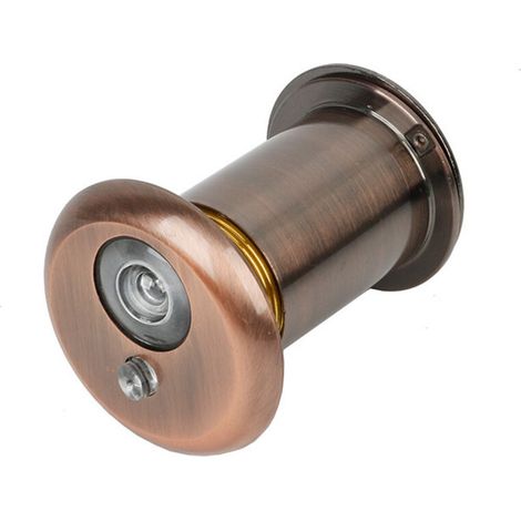 Wide Angle Door in Gold Brass  Secure Vision for Indoor and Outdoor Use  Easy Installation