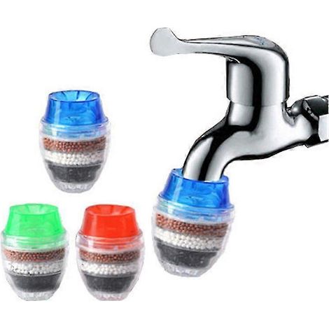 Küchenarmatur-Wasserfilter mit 5-lagigem Aktivkohlefilter (1/5)