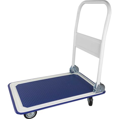 Carrello piattaforma jbm steel platform cart pieghevole 150 kg