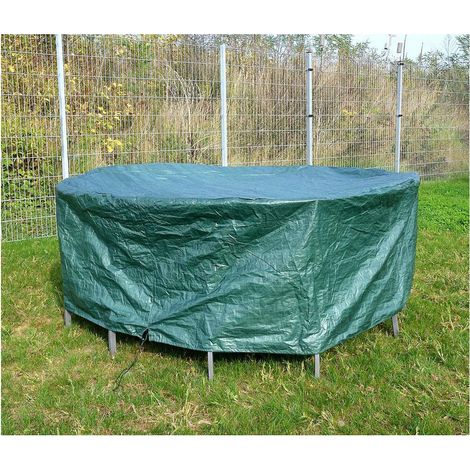 Housse Ronde Table & Chaises Protection Uv Et Intempéries - Altadex (1/5)