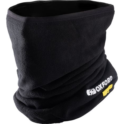 Scaldacollo Oxford tubolare in pile colore nero taglia unica (1/2)