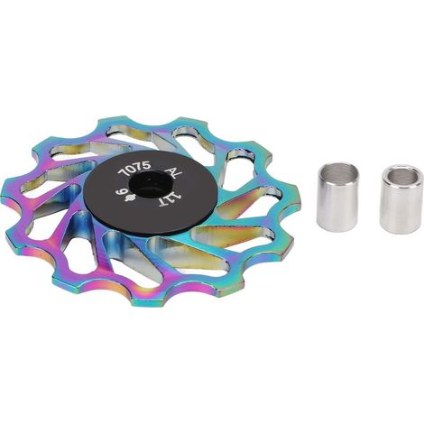 Dérailleur arrière vélo VTT poulie 11T galet guide roue de tension jockey (1/5)