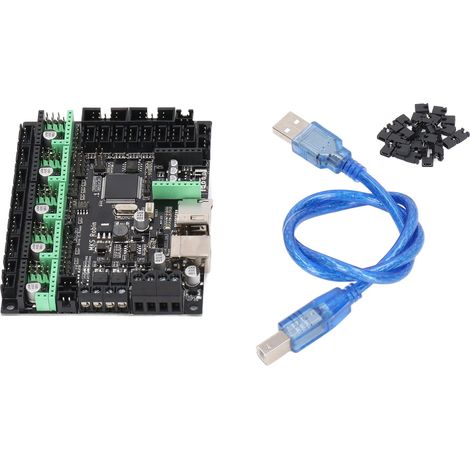 Carte mère imprimante 3D MKS avec protection TVS alimentation et port USB virtuel, carte contrôleur détachée (1/5)