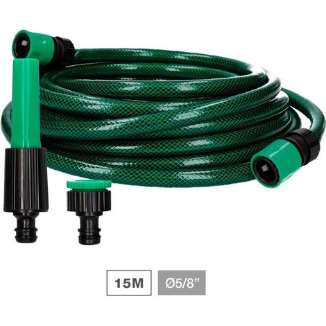 Kit tuyau de jardin Bairia Ø5/8" 15mm 30M