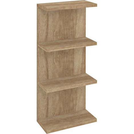 Etagère ouverte RIWA 30x70x15cm, chêne Alabama