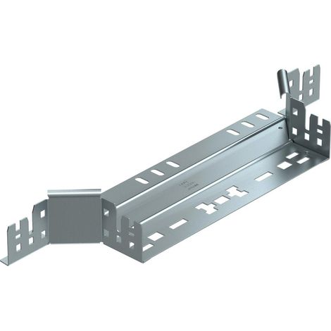 OBO Bettermann Pieza de derivación adosada con conexión rápida 60x300 Acero galvanizado, 6041236