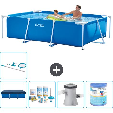 Intex Piscine Tubulaire Rectangulaire - 260x160x65 cm - 6-pièces  S30072 (1/5)