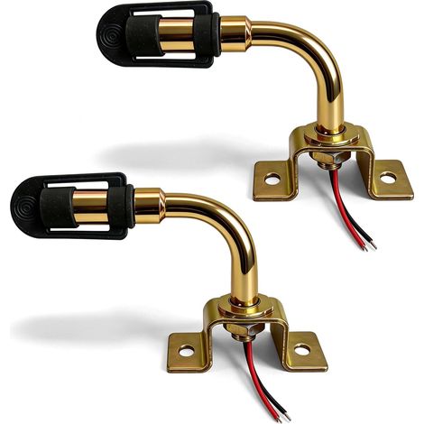 Lot De 2 Support De Gyrophare, Supports Pour Gyrophares, Support Pour Feu D'avertissement Support Gyrophare Pour Tracteur En L À 90°, Avec Câble Et Capuchon En Caoutchouc, Pour Tracteurs Et Machines (1/5)