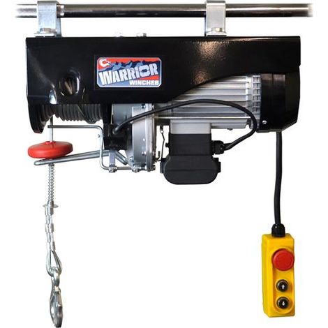 Profi Hebezug Warrior 500/990 kg 230 V 18m Seil Seilzug Seilwinde Hebezeug Kran (1/3)