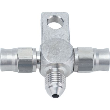 Flexible tuyau de frein AN-3 en acier inoxydable, raccords AN3 pour extrémité de ligne, pièces auto haute performance, durite hydraulique robuste, kit de remplacement véhicule. (1/5)