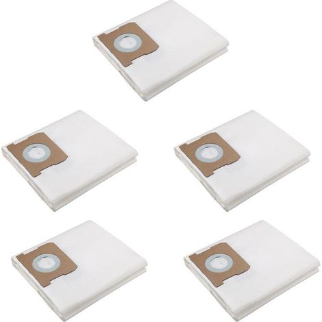 Staubbeutel für Kärcher WD1/MV1 Nass- und Trockensauger, 5er-Pack, hervorragende Filterleistung (1/4)