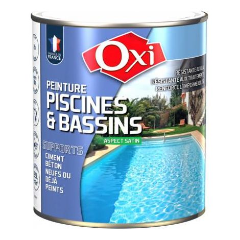 Oxi Oxytol pintura piscina azul acabado satinado 3.2kg