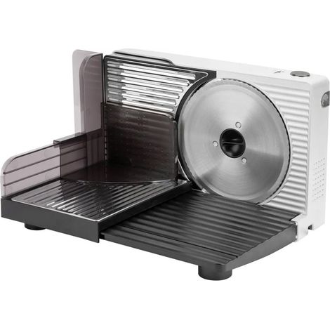 Trancheuse JATA 120 W en acier inoxydable avec disque amovible (1/2)