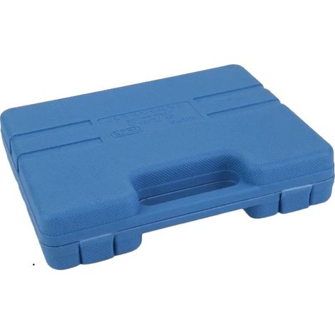 Compresor de aros de pistón, acero de alto carbono, 1,60 kg, tamaño de la caja 27x22x6 cm, 13 tamaños de brida, se adapta de 62 mm a 145 mm. (1/5)