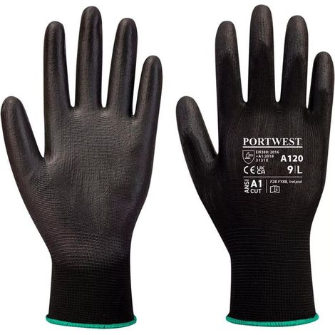 Gants de précision et dextérité pour manipulation d'ampoule - Grip Supérieur, Souple - Nylon Enduit PU (1/2)