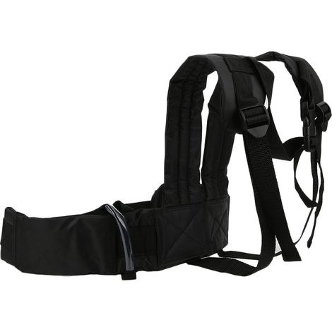 Ceinture de sécurité pour bébé moto, hauteur réglable, harnais de sécurité pour vélo électrique enfant (noir) (1/5)