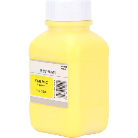 Pigment pour fibres textiles 500 ml jaune citron 215 (1/5)