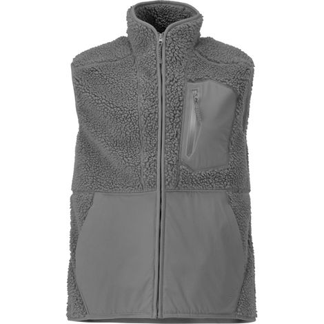 Mascot Faserpelz Thermo-Weste mit Reißverschluss Gr. 4XL, Anthrazitgrau (1/4)