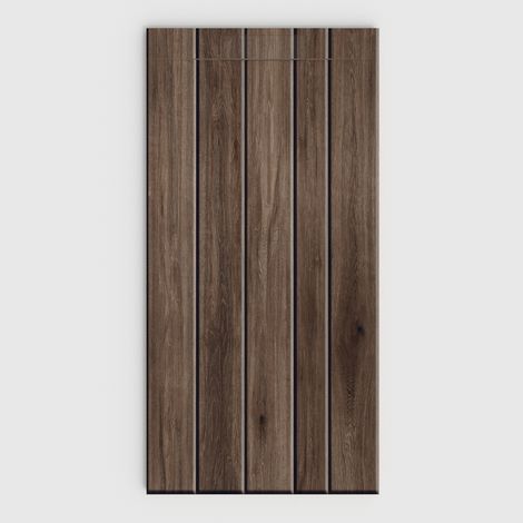 VAROBATH - Receveur de douche 3D Plaster 100x160 - Modèle BRUNALE effet bois (1/5)