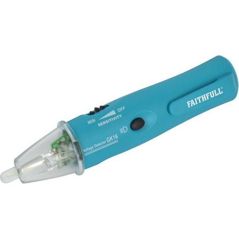 Faithfull FAIDETVOLT2 Voltage Detector Stick - Non-Contact Voltage Tester for Electrical Safety Detection (1/4)