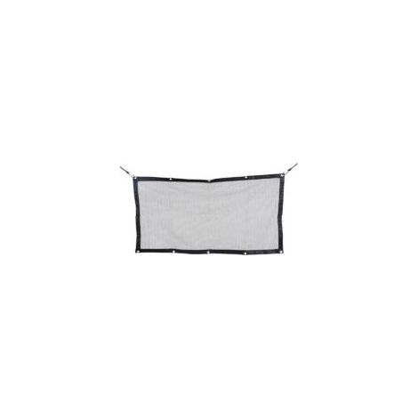 Filet pour Voiture pour Animaux Portable Filet de Protection Voiture Séparation pour Chien Chat Filet avec Crochets et Cordes Grille de Séparation Universelle pour Voiture 115cm×62cm