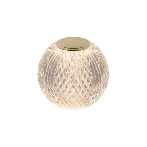 Lampada da tavolo sfera glamour 11 cm LED 2W Lucide