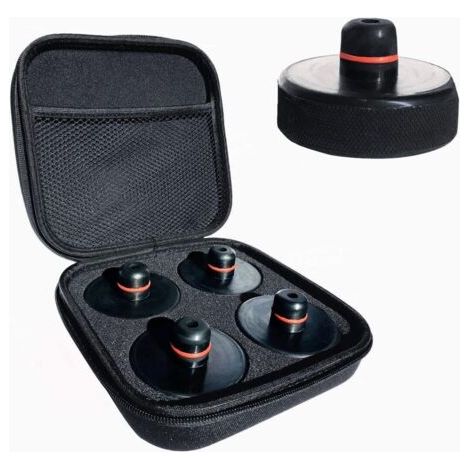 Coussinet de levage pour Tesla Model 3/S/X/Y, 4 coussins avec un étui de rangement, Accessoires pour les véhicules Tesla (1/5)