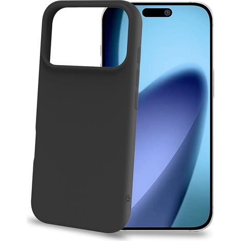 iPhone 17 Pro Soft Rubber Case, Schwarz, Kratzfest