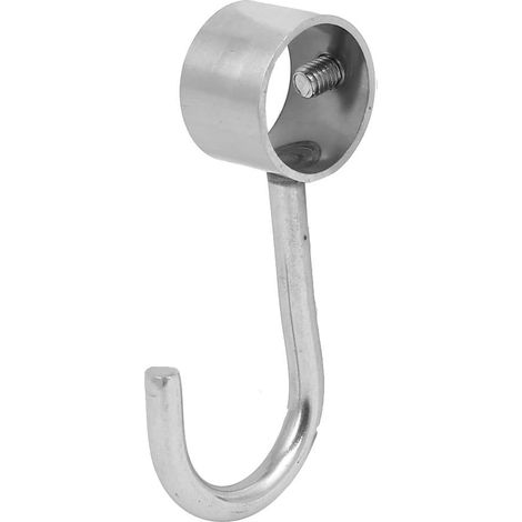 Kleiderschrank Badezimmer Küche Edelstahl Hängen Rohr Pipe Rod Haken 19mm Durchmesser (a35d38a736206 (1/2)