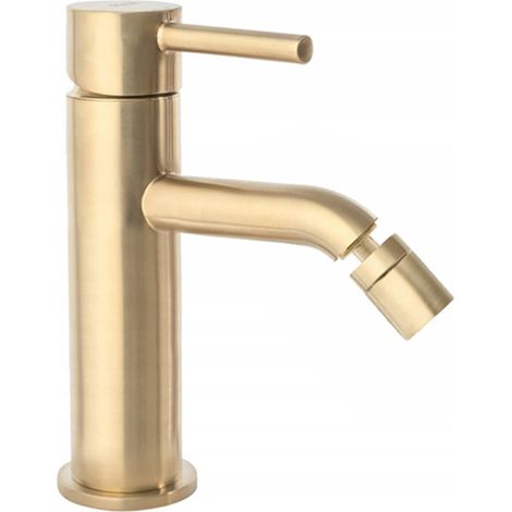 Bidet Faucet REA Lungo Brush Gold (1/5)