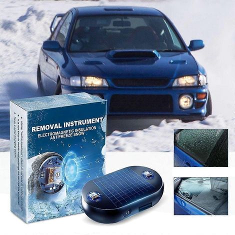 Dégivrage intérieur de voiture, micro-ondes, antigel, conduite en toute sécurité, déneigement (1/4)