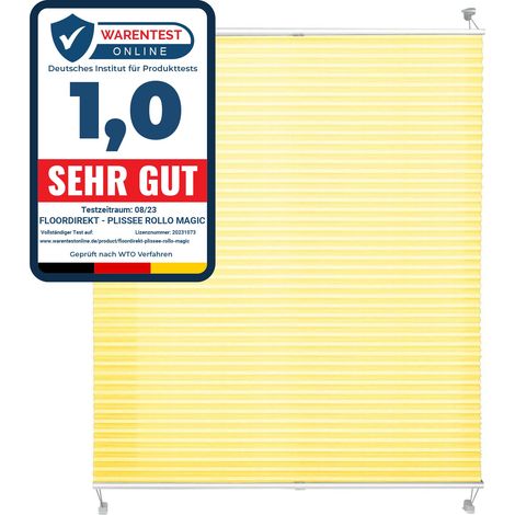 Plissee Faltrollo Magic Gelb 110 x 200 cm (1/5)