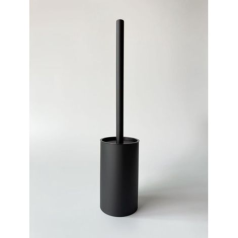 Scopino per WC con supporto, 14 x 8 x 38 cm, acciaio inox. (1/5)